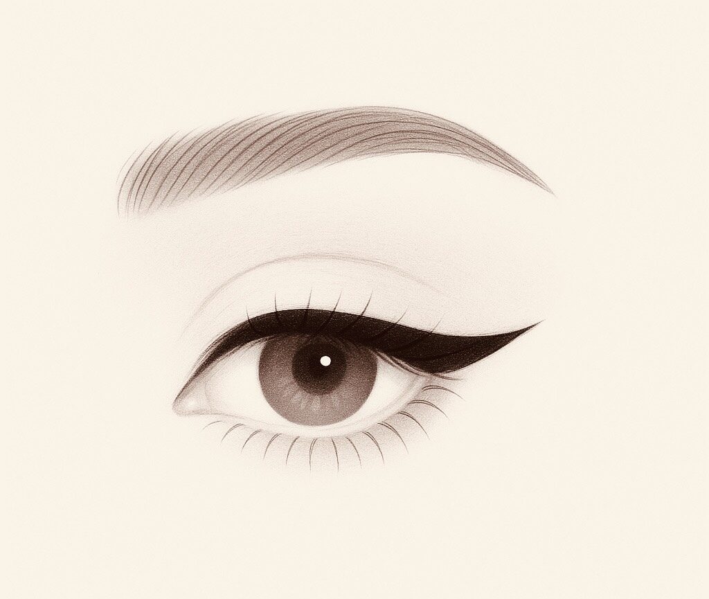 アートメイク アイライン テール付き