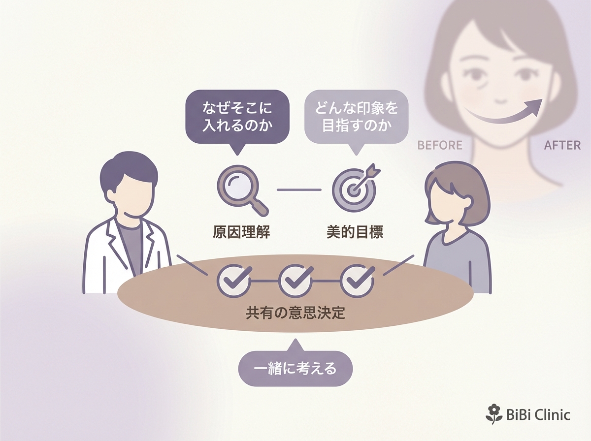 40代女性のためのヒアルロン酸カウンセリング｜大阪・心斎橋 BiBiクリニック