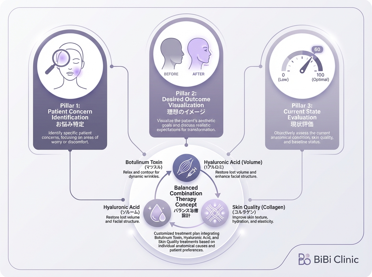 初診カウンセリングで重視する考え方｜原因とゴール設定｜BiBiクリニック