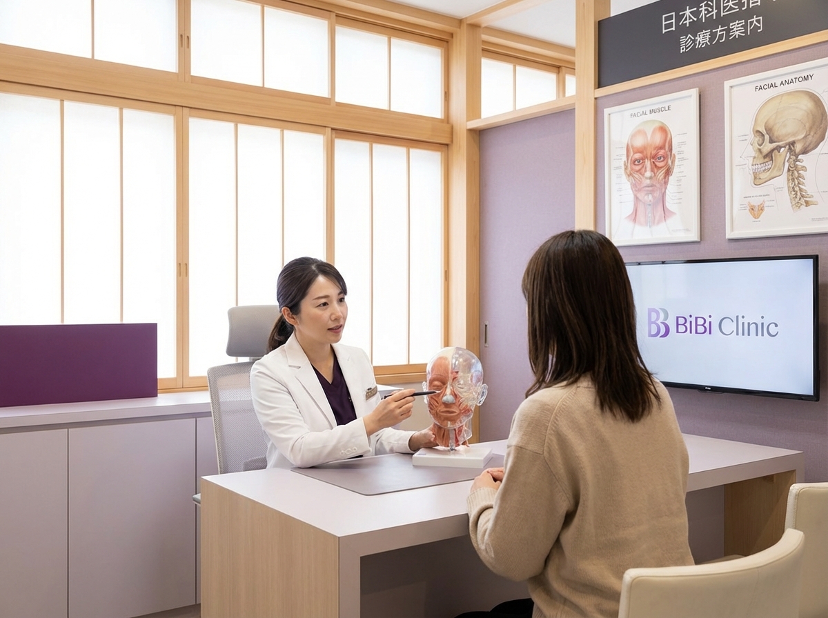 美容注射のカウンセリング風景｜大阪 心斎橋 BiBiクリニック
