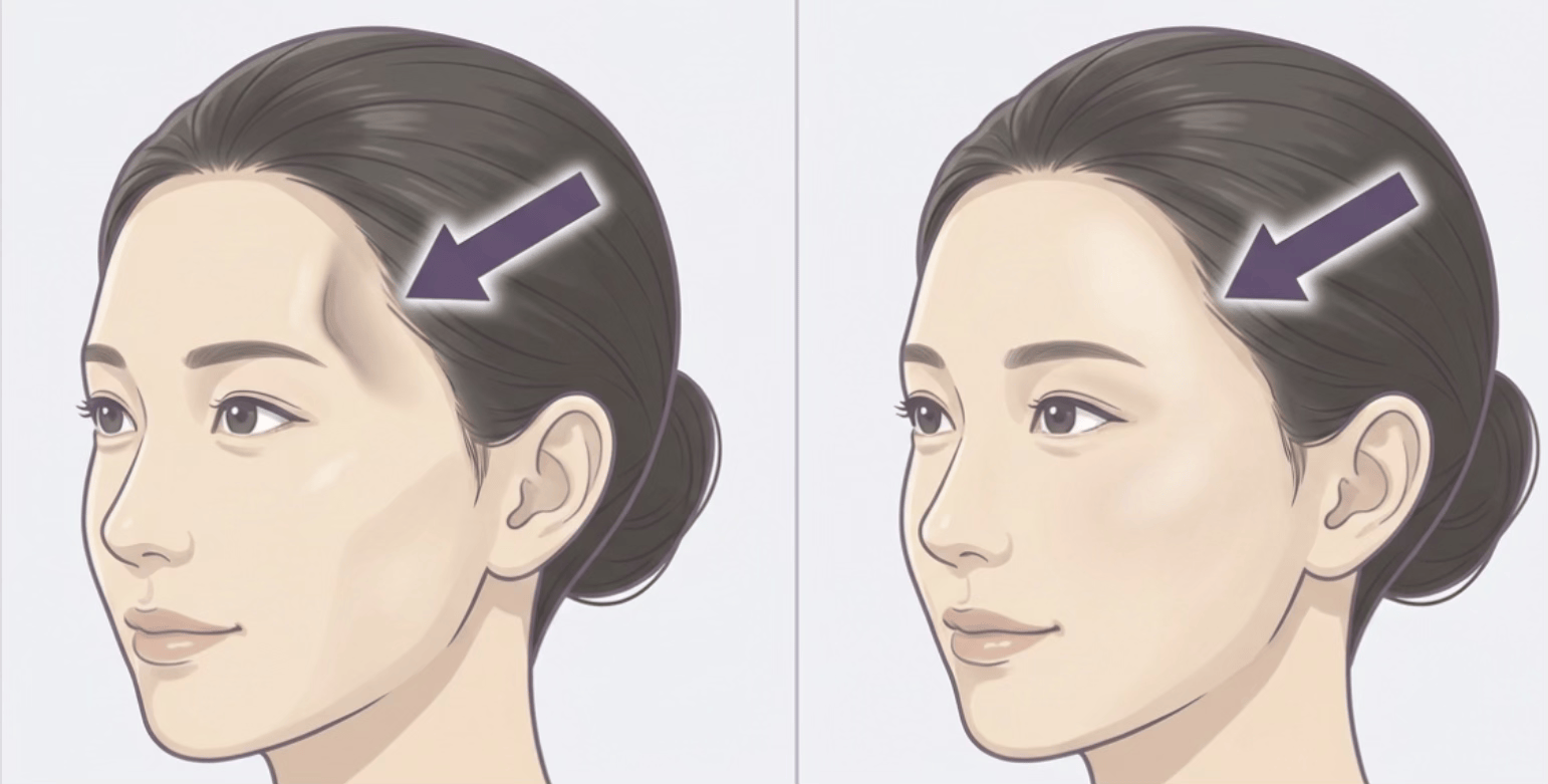 こめかみヒアルロン酸注入｜大阪・心斎橋 BiBiクリニック