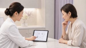 頬ヒアルロン酸で失敗しないために予定や注意点を確認するイメージ