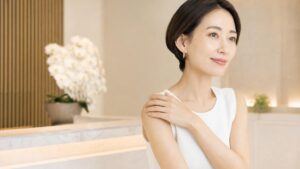 肩ボトックス（僧帽筋ボトックス）の料金・単位数・製剤を解説するイメージ｜大阪 心斎橋BiBiクリニック